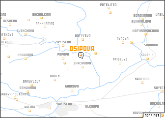 map of Osipova