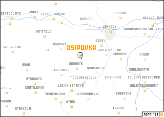 map of Osipovka