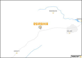 map of Osipovka