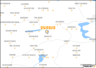 map of Osipovo