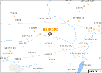 map of Osipovo