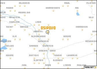 map of Osipovo