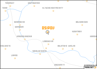 map of Osipov
