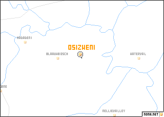 map of Osizweni