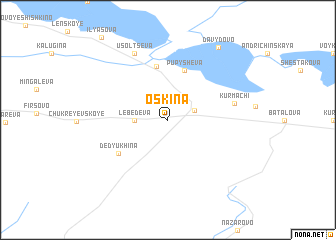 map of Os\