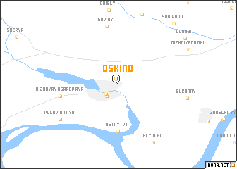 map of Os\