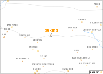 map of Os\