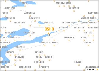 map of Osko