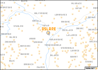 map of Oslare