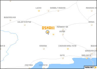 map of Osmaki
