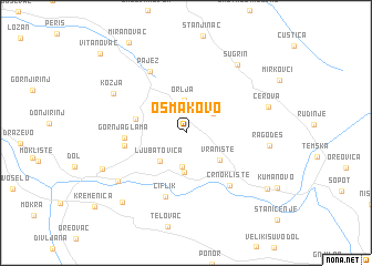 map of Osmakovo