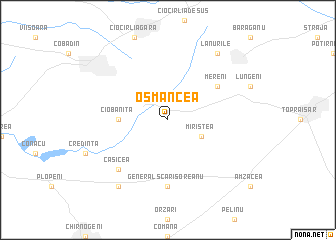 map of Osmancea