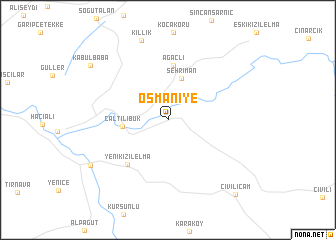 map of Osmaniye