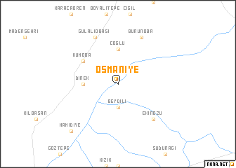 map of Osmaniye