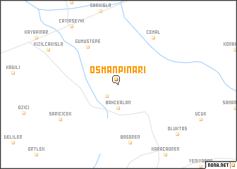 map of Osmanpınarı
