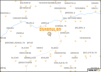 map of ‘Os̄mān Ūlan