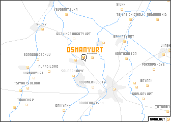 map of Osmanyurt