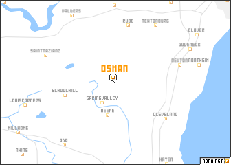 map of Osman