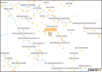 map of ‘Os̄mān