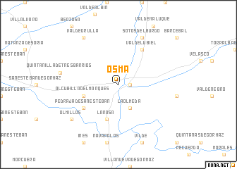 map of Osma