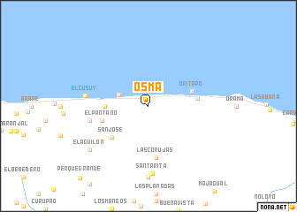 map of Osma