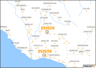 map of Osmena