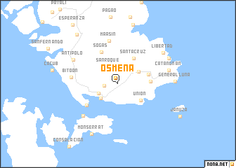 map of Osmena