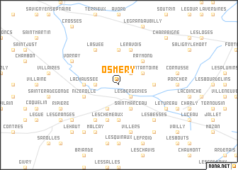 map of Osmery