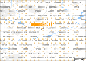 map of Osminghausen