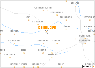 map of Osmolova