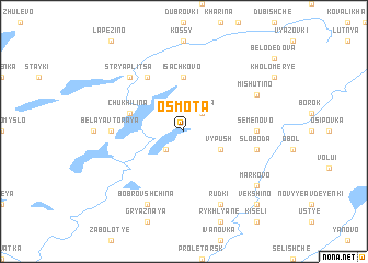 map of Osmota