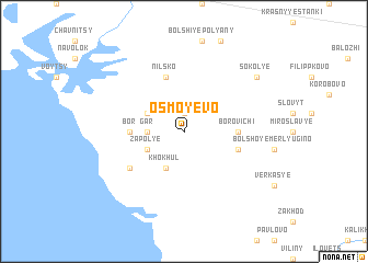 map of Osmoyevo