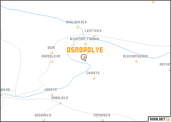 map of Osnopol\