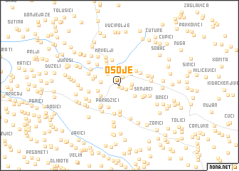 map of Osoje