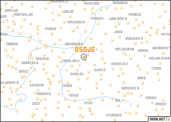 map of Osoje