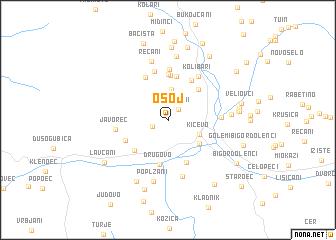 map of Osoj