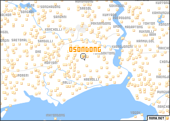 map of Osŏn-dong
