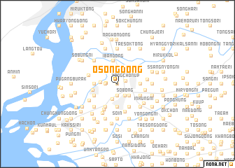 map of Osong-dong