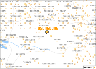 map of Ŏsŏng-dong