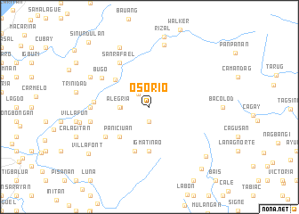 map of Osorio