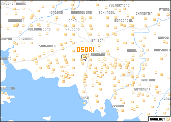 map of Oso-ri