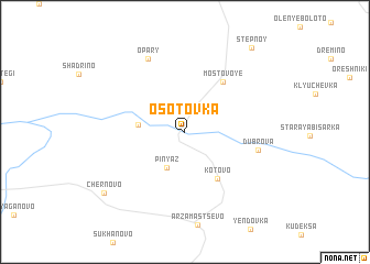 map of Osotovka