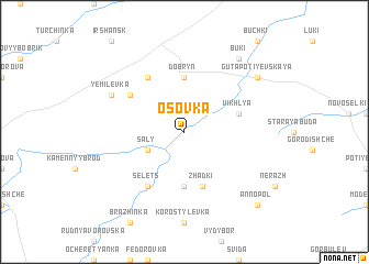 map of Osovka