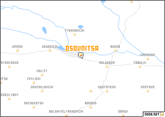 map of Osovnitsa