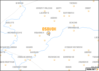 map of Osovok