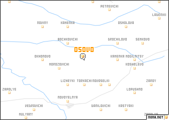 map of Osovo