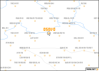 map of Osovo
