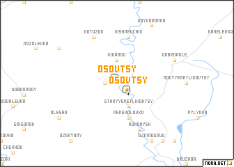 map of Osovtsy