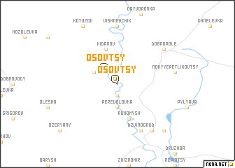 map of Osovtsy