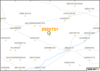 map of Osovtsy